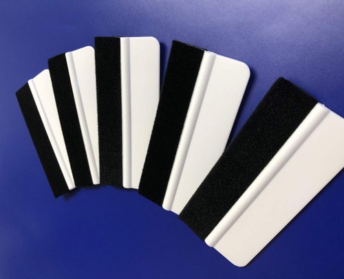 Vinyl squeegee with felt - 5,
