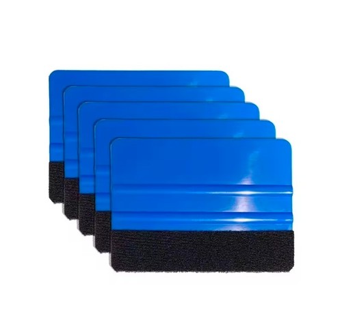 Vinyl squeegee with felt - with,