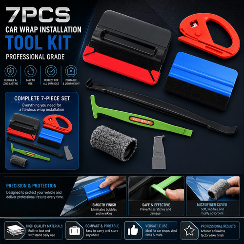 Car wrap vinyl tool - wrap, felt