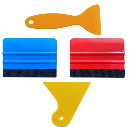 4pcs felt edge vinyl wrap - 4pcs,