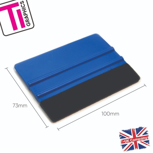 Blue squeegee application - application, tool