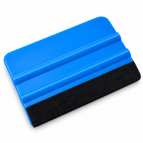 Blue squeegee application tool - blue,
