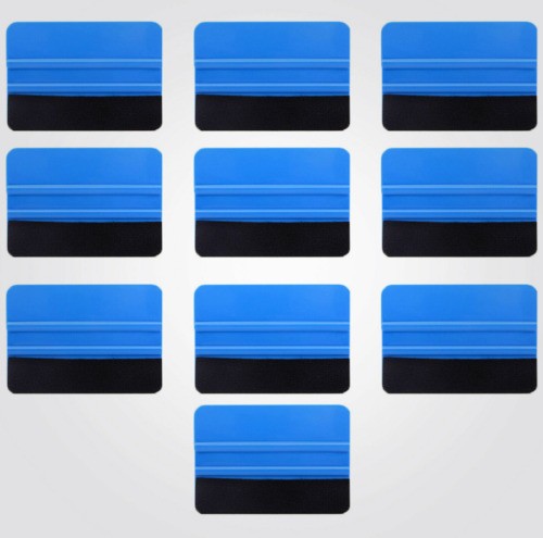 100pc blue squeegee - blue,