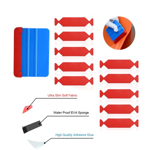Vinyl squeegee pcs suede - vinyl,