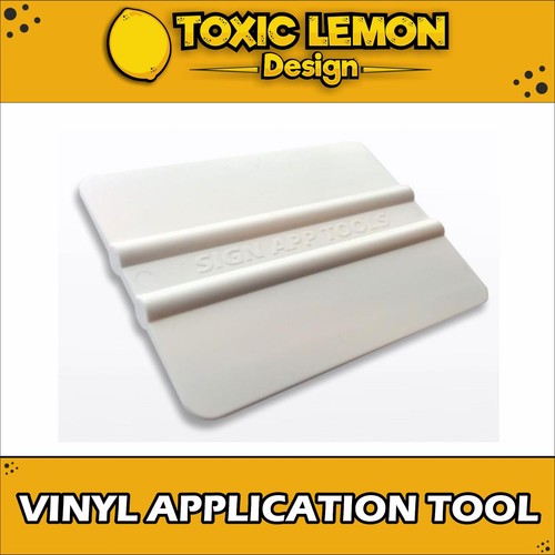 White squeegee application - white,