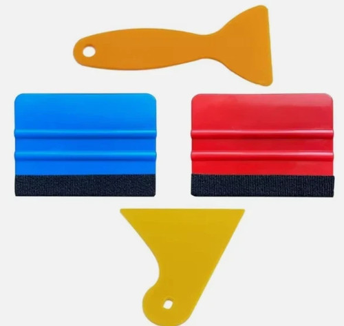 4pcs felt edge vinyl - 4pcs,